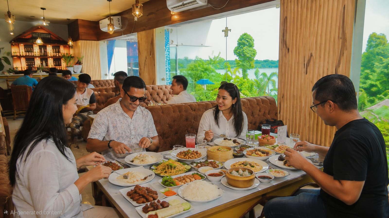 Belaka Rivers Beach Resort restaurant